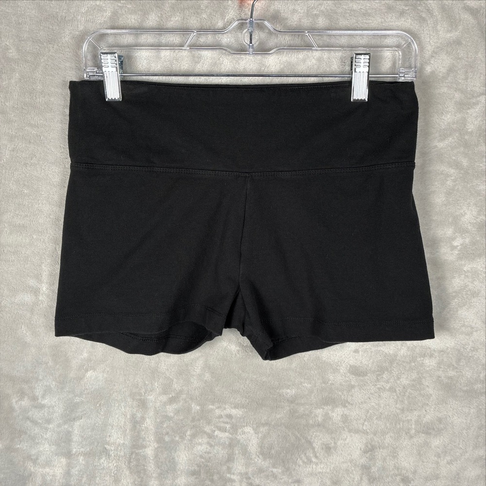 The Balance Collection by Marika Black Athletic Yoga Shorts Women Medium